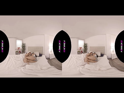❤️ PORNBCN VR Dues lesbianes joves es desperten calentes a la realitat virtual 4K 180 3D Geneva Bellucci Katrina Moreno Porno a nosaltres ❌️